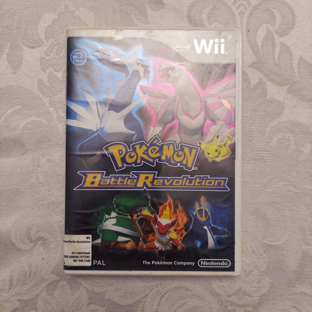 Wii Pokemon Battle Revolution (PAL Europe Region Locked Version)